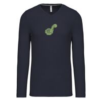 T-shirt col V manches longues de marque Kariban Vignette