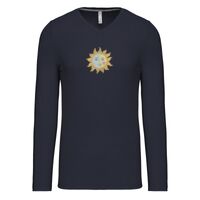 T-shirt col V manches longues de marque Kariban Vignette