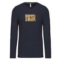 T-shirt col V manches longues de marque Kariban Vignette