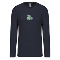 T-shirt col V manches longues de marque Kariban Vignette