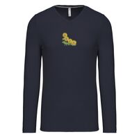T-shirt col V manches longues de marque Kariban Vignette