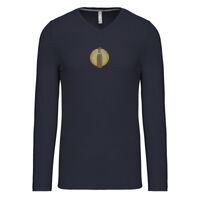T-shirt col V manches longues de marque Kariban Vignette