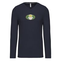 T-shirt col V manches longues de marque Kariban Vignette