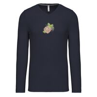 T-shirt col V manches longues de marque Kariban Vignette