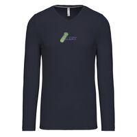 T-shirt col V manches longues de marque Kariban Vignette
