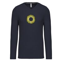 T-shirt col V manches longues de marque Kariban Vignette