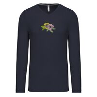 T-shirt col V manches longues de marque Kariban Vignette