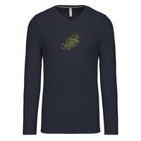 T-shirt col V manches longues de marque Kariban Vignette