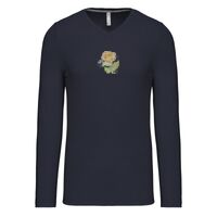 T-shirt col V manches longues de marque Kariban Vignette