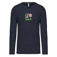 T-shirt col V manches longues de marque Kariban Vignette