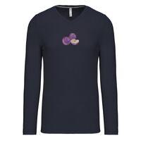T-shirt col V manches longues de marque Kariban Vignette