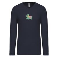 T-shirt col V manches longues de marque Kariban Vignette