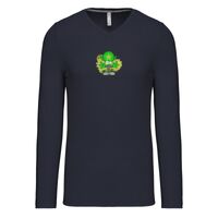 T-shirt col V manches longues de marque Kariban Vignette