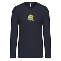 T-shirt col V manches longues de marque Kariban Vignette