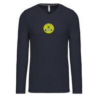 T-shirt col V manches longues de marque Kariban Vignette