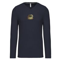 T-shirt col V manches longues de marque Kariban Vignette