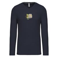 T-shirt col V manches longues de marque Kariban Vignette
