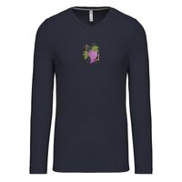 T-shirt col V manches longues de marque Kariban Vignette