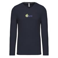 T-shirt col V manches longues de marque Kariban Vignette
