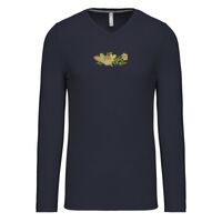 T-shirt col V manches longues de marque Kariban Vignette
