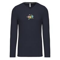 T-shirt col V manches longues de marque Kariban Vignette