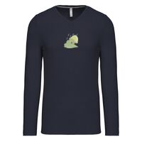 T-shirt col V manches longues de marque Kariban Vignette