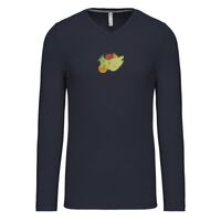 T-shirt col V manches longues de marque Kariban Vignette