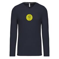 T-shirt col V manches longues de marque Kariban Vignette