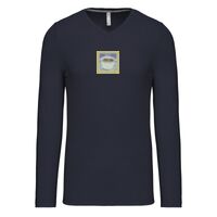 T-shirt col V manches longues de marque Kariban Vignette
