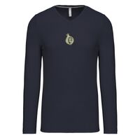 T-shirt col V manches longues de marque Kariban Vignette