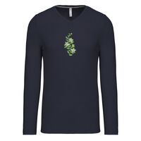 T-shirt col V manches longues de marque Kariban Vignette