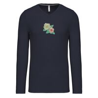 T-shirt col V manches longues de marque Kariban Vignette