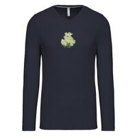 T-shirt col V manches longues de marque Kariban Vignette