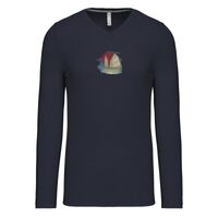 T-shirt col V manches longues de marque Kariban Vignette