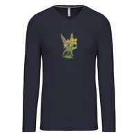 T-shirt col V manches longues de marque Kariban Vignette