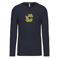 T-shirt col V manches longues de marque Kariban Vignette