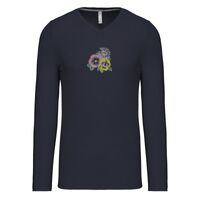 T-shirt col V manches longues de marque Kariban Vignette