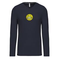 T-shirt col V manches longues de marque Kariban Vignette
