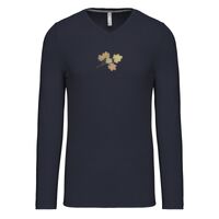 T-shirt col V manches longues de marque Kariban Vignette