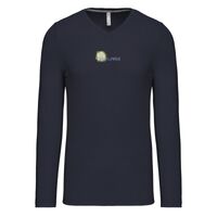 T-shirt col V manches longues de marque Kariban Vignette