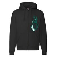 Sweat-shirt à capuche zippé Premium Vignette