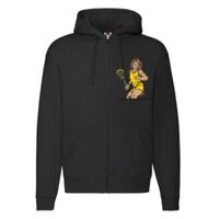 Sweat-shirt à capuche zippé Premium Vignette