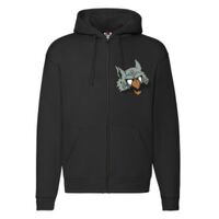 Sweat-shirt à capuche zippé Premium Vignette
