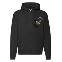 Sweat-shirt à capuche zippé Premium Vignette