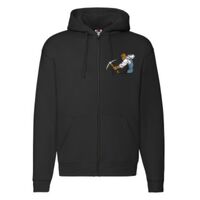 Sweat-shirt à capuche zippé Premium Vignette