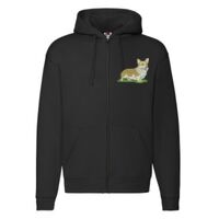 Sweat-shirt à capuche zippé Premium Vignette