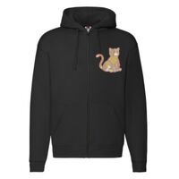 Sweat-shirt à capuche zippé Premium Vignette