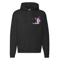 Sweat-shirt à capuche zippé Premium Vignette