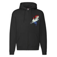 Sweat-shirt à capuche zippé Premium Vignette