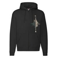 Sweat-shirt à capuche zippé Premium Vignette